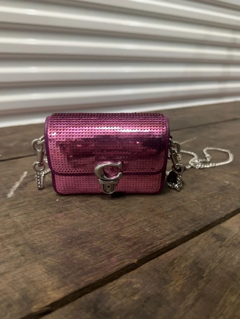 Coach mini shoulder